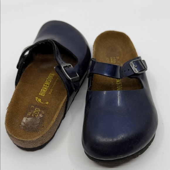 Birkenstock Other - Birkenstock Kids Boston Clogs in Navy